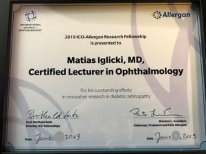 5) Certified Lecturer in OPhthalmology . European Board Certified by ICO